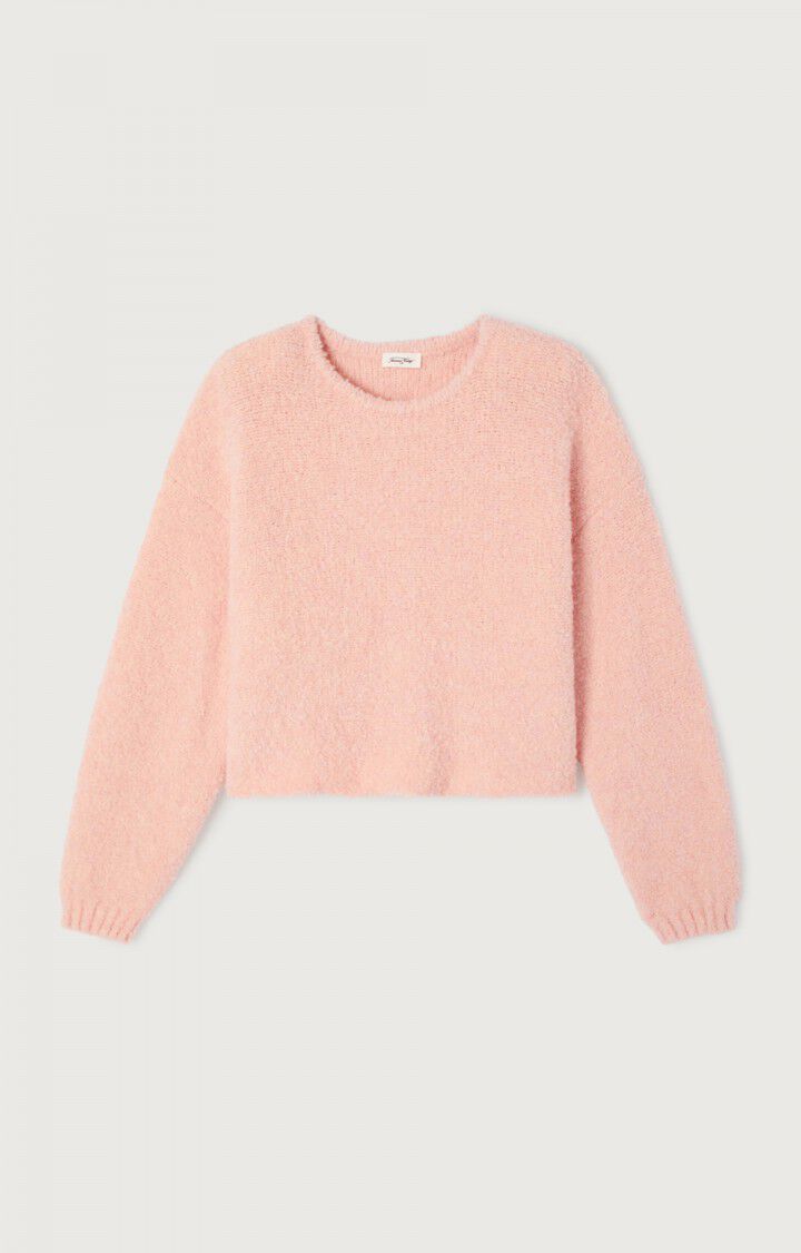ZOLLY SWEATER, Color: MELANGE DOLL PINK, SIZE: XS/S