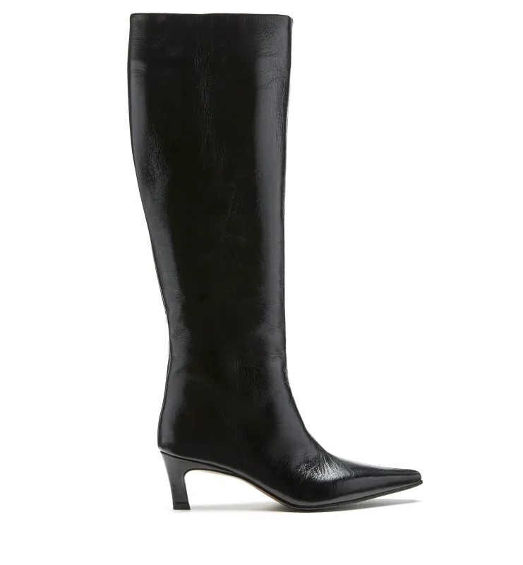 BASEL CRUSHED LEATHER PULL ON BOOT