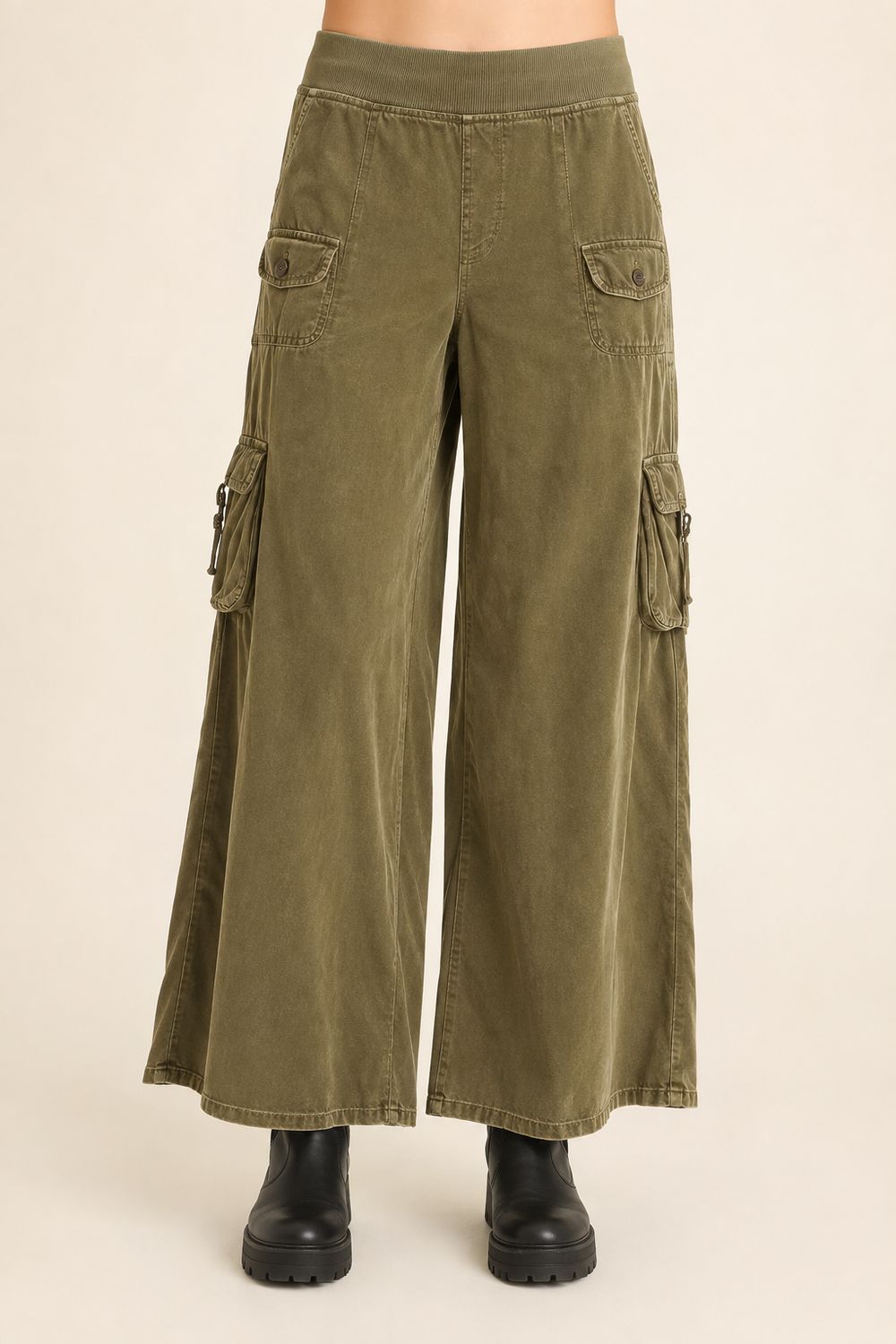 NOLYN CARGO, Color: KOMBU PIGMENT, SIZE: XS