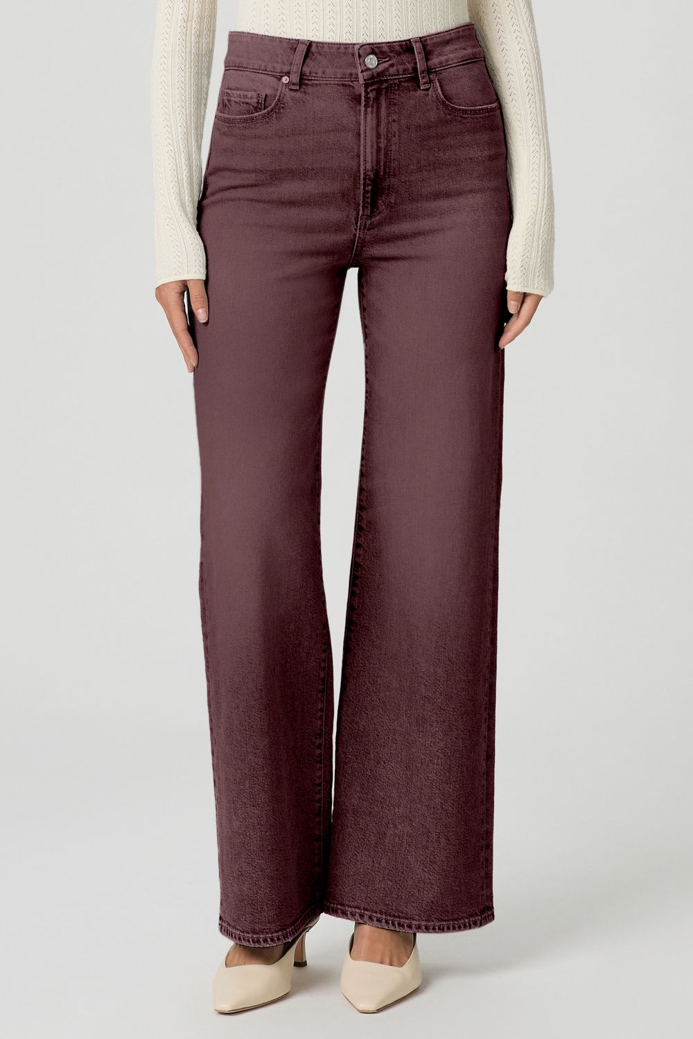 ANESSA 31'' WIDE LEG JEAN, Color: VINTAGE WILD MULBERRY, SIZE: 24