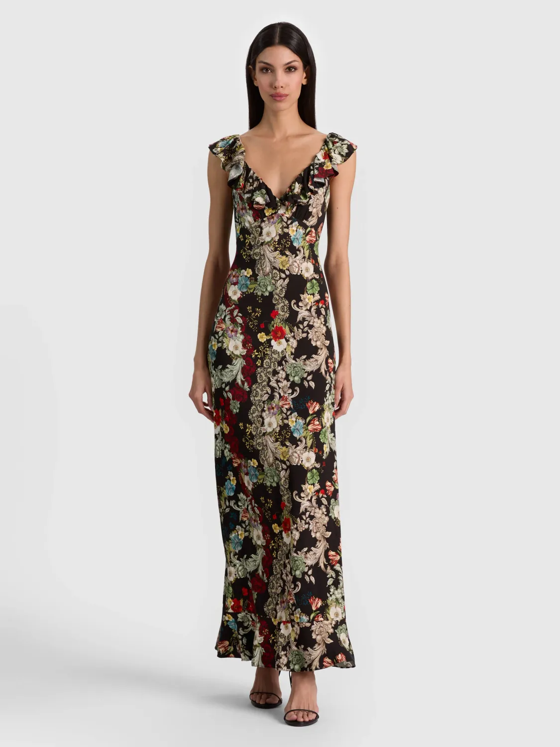 GEMMA MAXI DRESS, Color: FREE SPIRIT, SIZE: 0