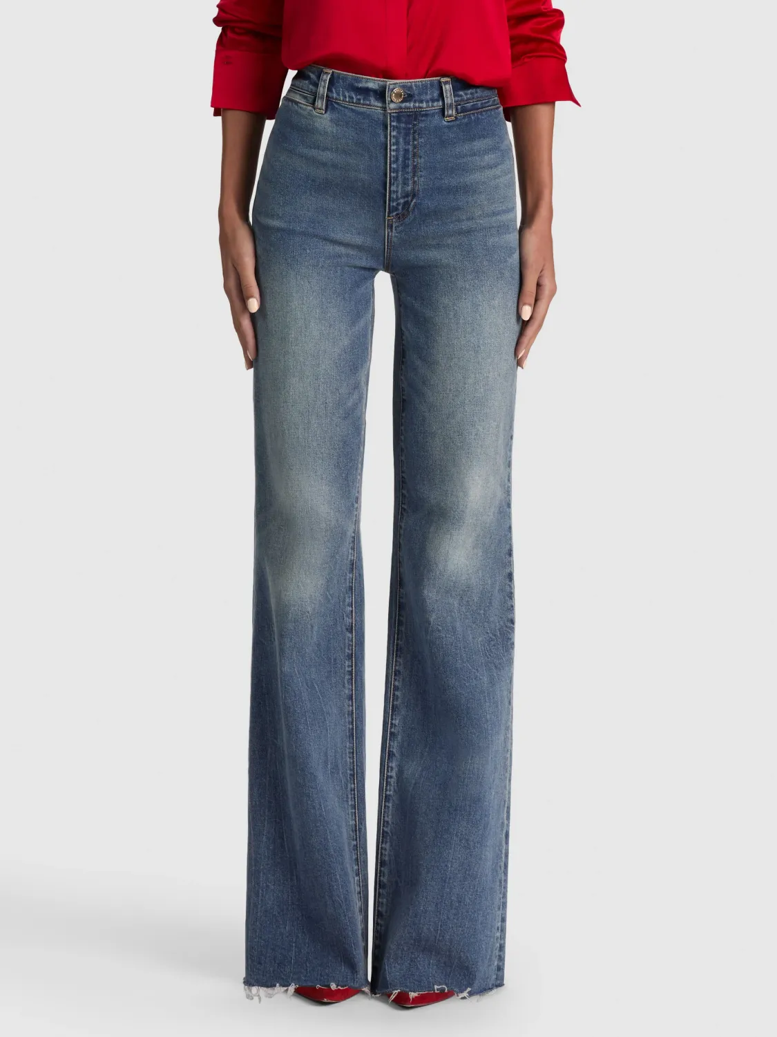 GORGEOUS JEAN, Color: FLORENCE VINTAGE BLUE, SIZE: 24