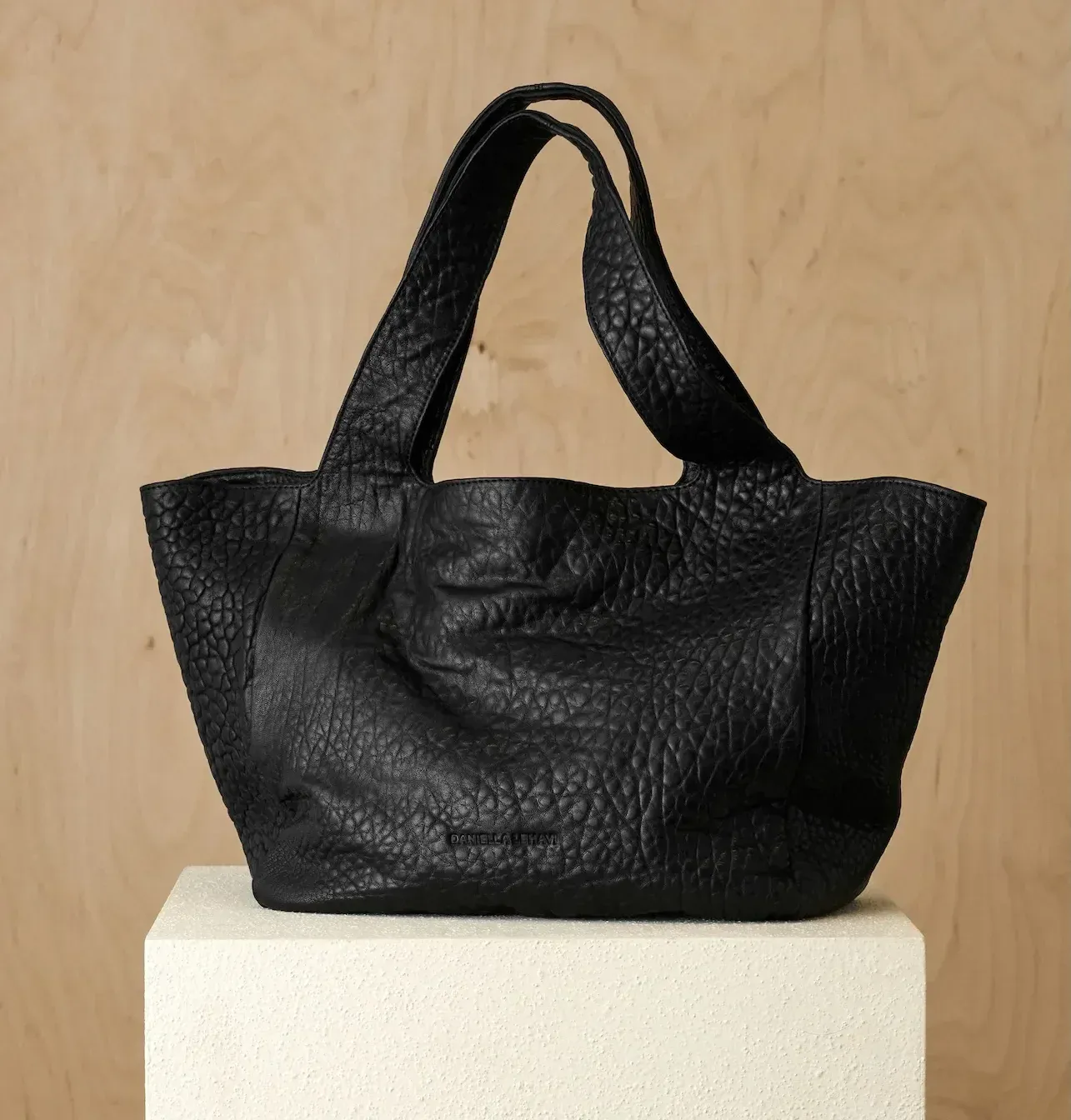 MAYA TOTE BAG, Color: BLACK, SIZE: OS