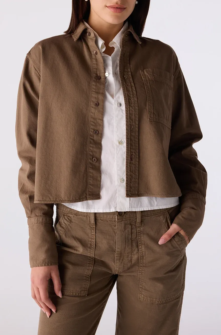 ABIGAIL SHIRT, Color: ROOT, SIZE: XS