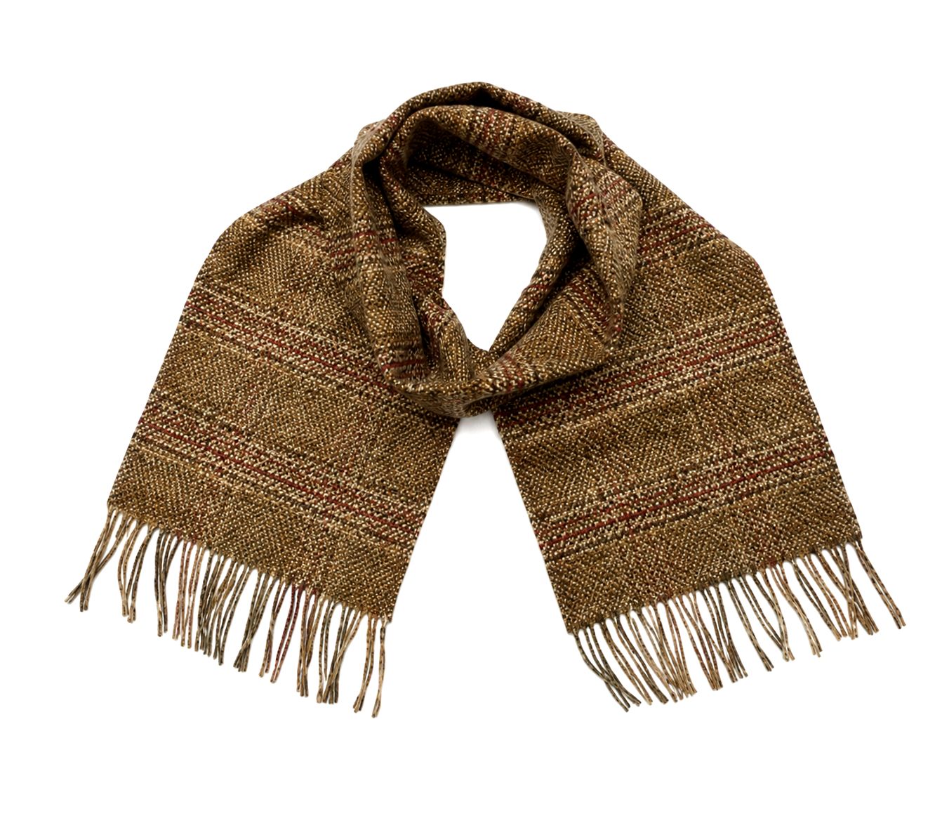 THE PLAID FRINGE SCARF, Color: MULTI, SIZE: OS