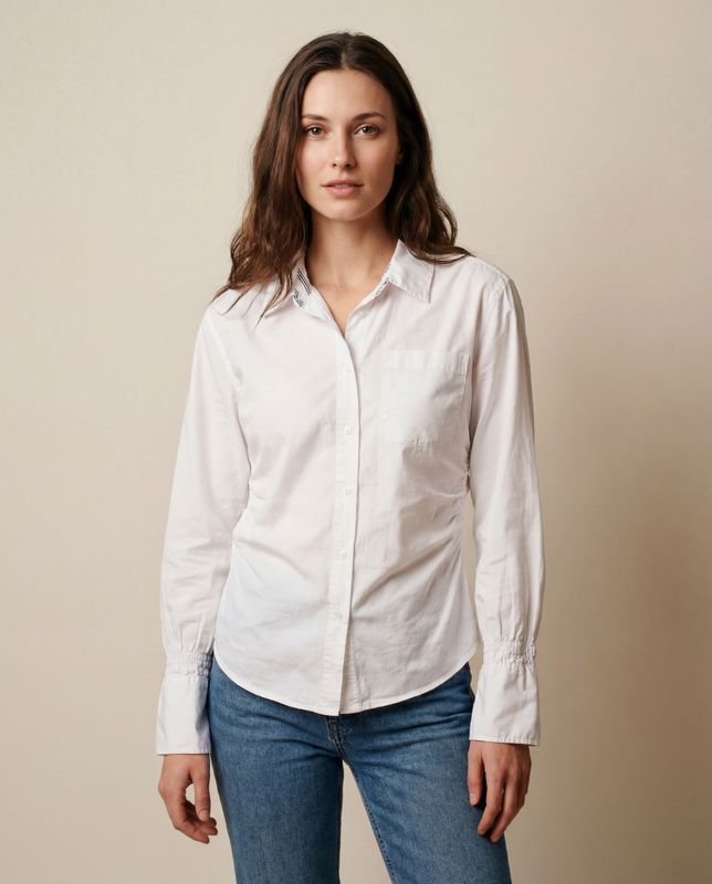 POPLIN SATEEN MIA SHIRT