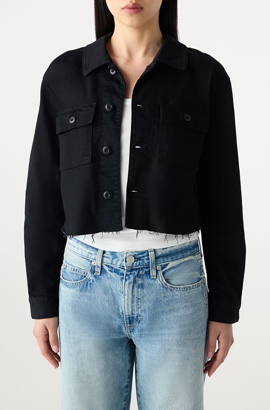 CARLY JACKET - BLACK, Color: BLACK, SIZE: XS