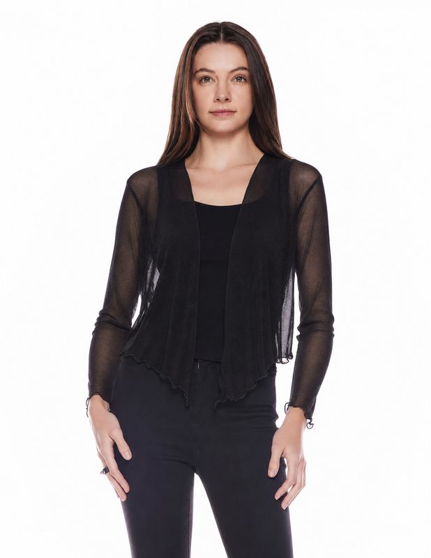 ECLAT MESH CARDIGAN