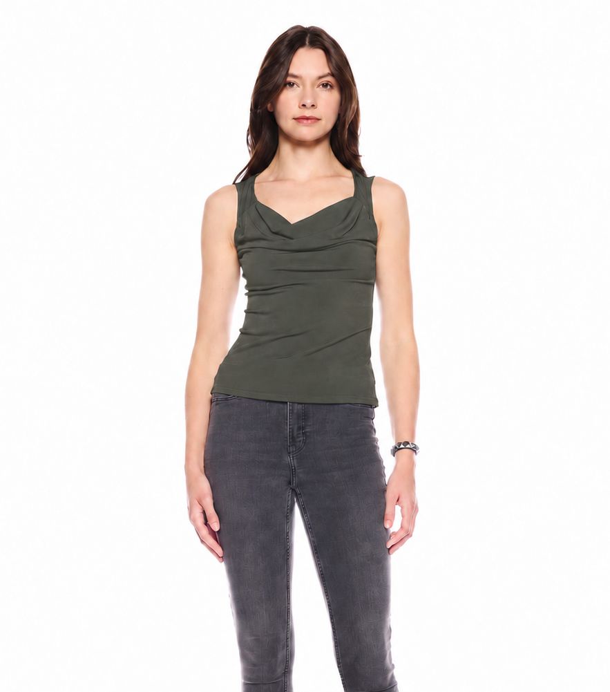 CHAMP TOP, Color: OLIVE, SIZE: XS