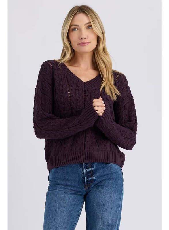 CAL VNECK PULLOVER