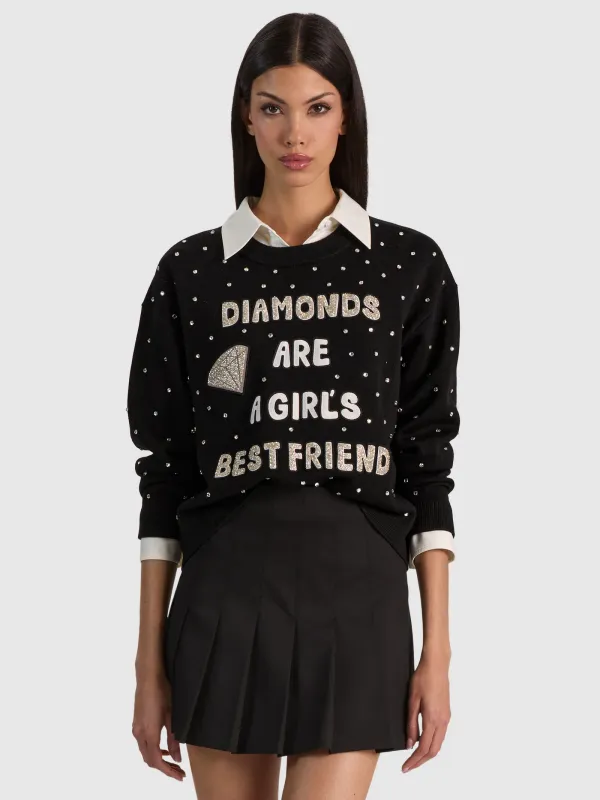 PERRY EMBELLISHED PULLOVER