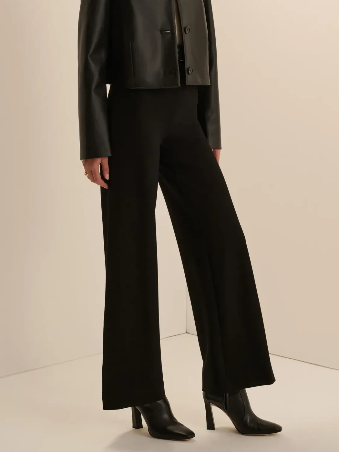 THE ALMOST YOURS PANT, Color: BLACK, SIZE: XS