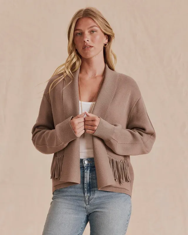 WILLOW FRINGE CARDIGAN