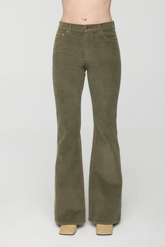 KINSLEY MID RISE ULTRA FLARE JEAN