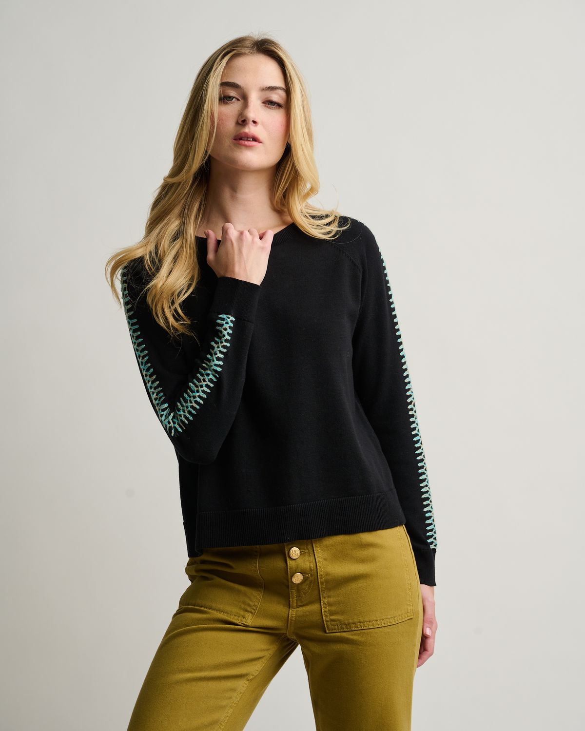 STITCHYMIX, Color: BLACK, SIZE: XS