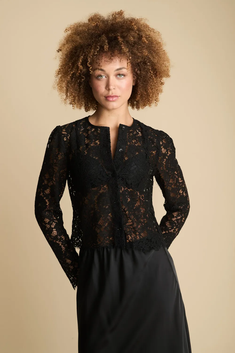 REED TOP, Color: BLACK, SIZE: XS
