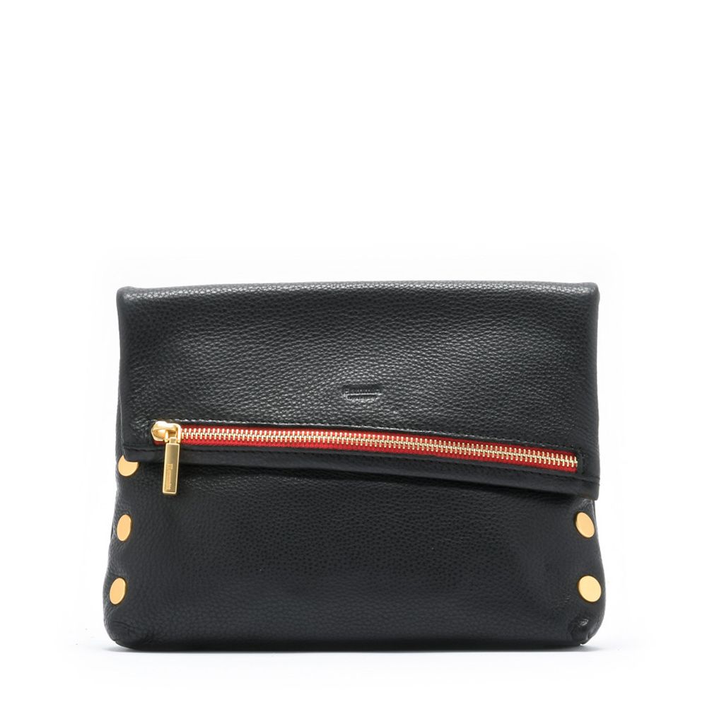 VIP MEDIUM, Color: BLACK/BRUSH GOLD RED ZIP, SIZE: OS