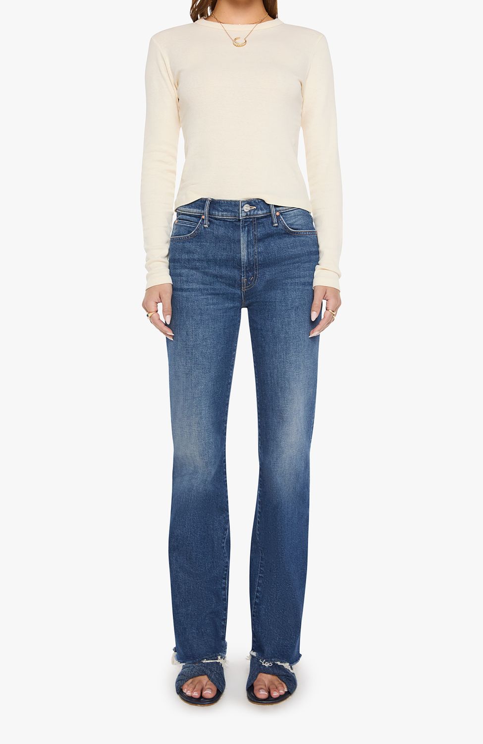 THE KICK IT SKIMP FRAY, Color: NAUGHTY BY NATURE, SIZE: 23