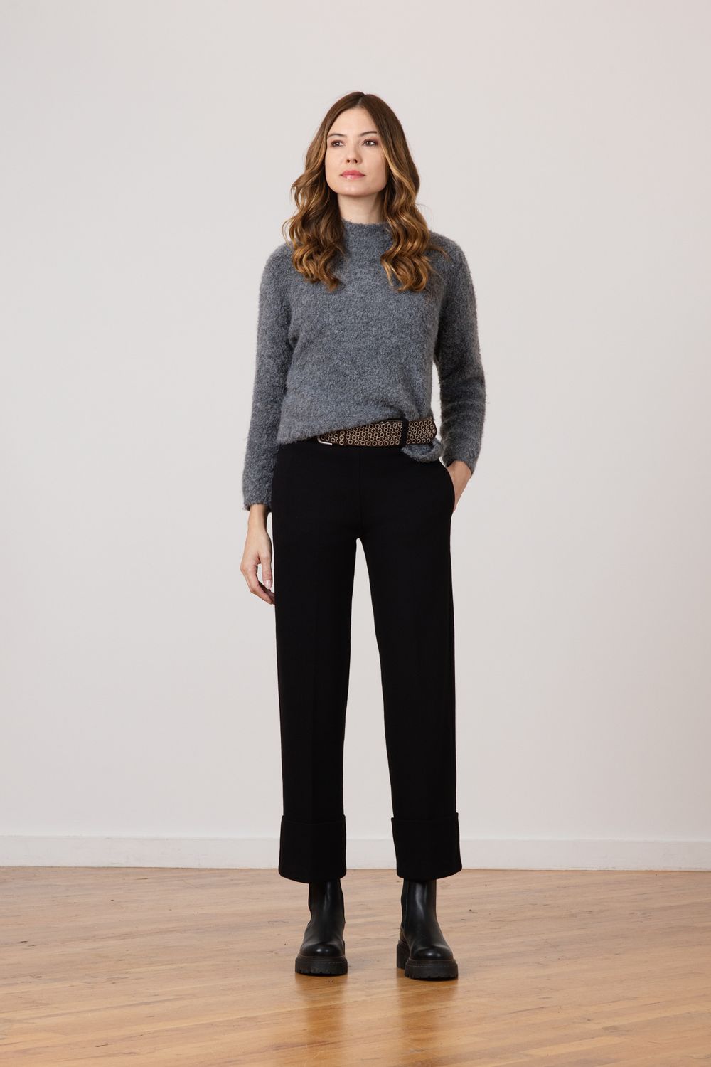 COSMO COZY PANT, Color: BLACK, SIZE: 0