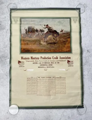 Charles M Russell Missoula Montana Calendar