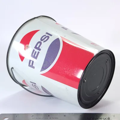 VINTAGE TIN LITHO PEPSI SAND BUCKET
