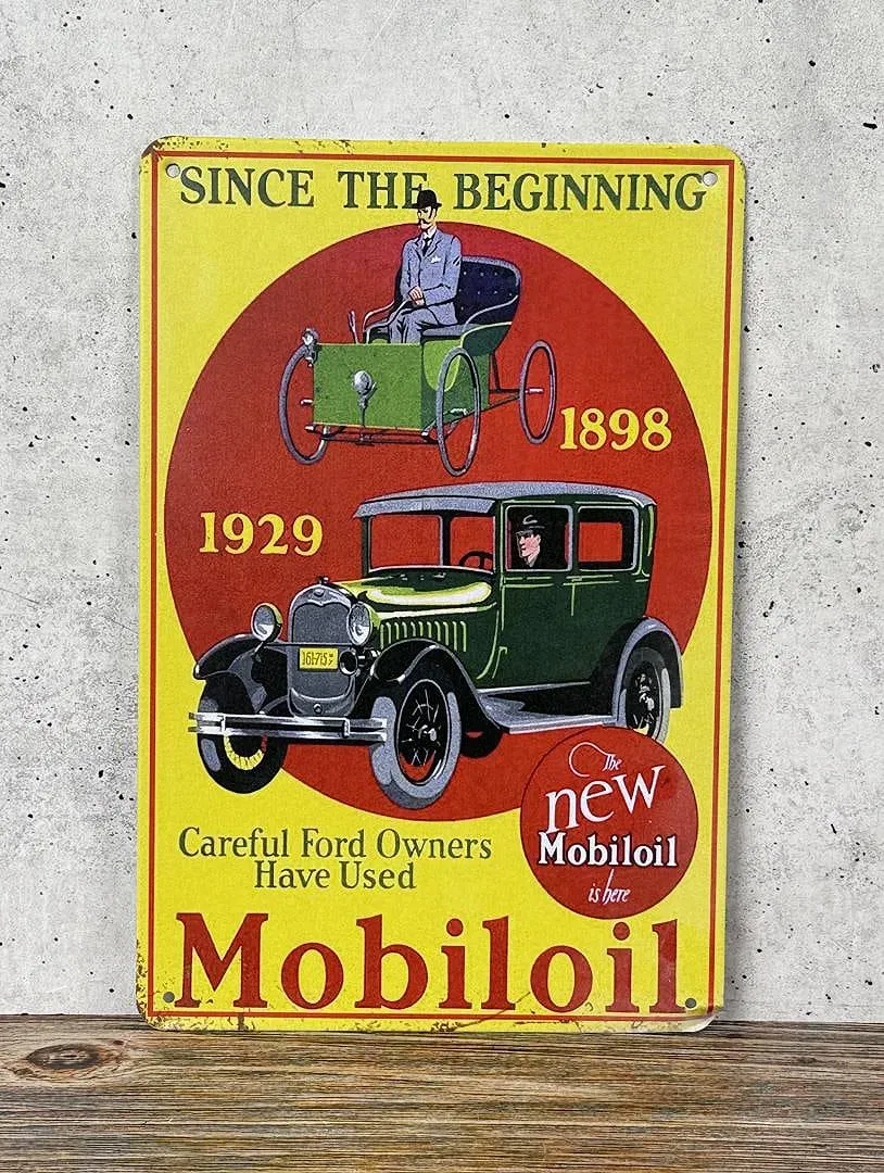 Mobiloil Sign