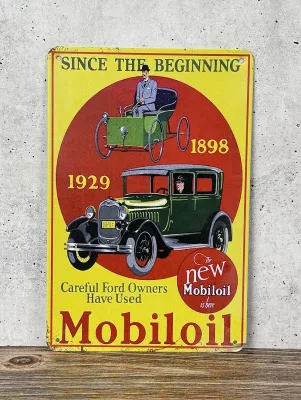 Mobiloil Sign