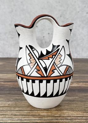 Jemez Pueblo Wedding Vase