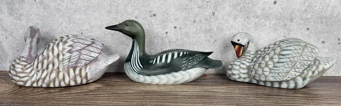 Carved Duck Decoys