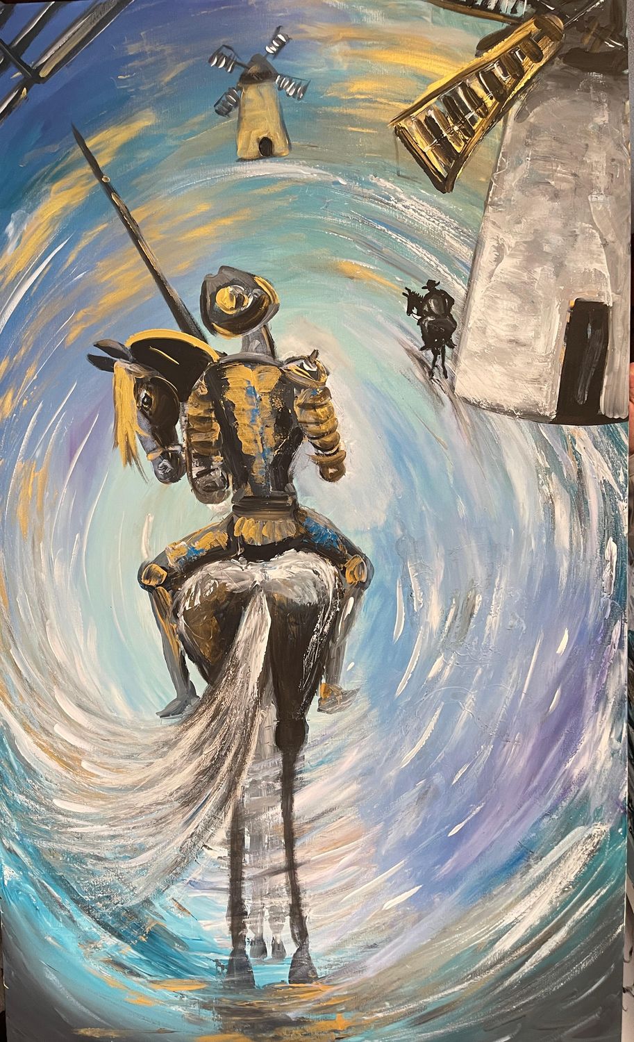 Don Quijote entre Cielo y Camino
