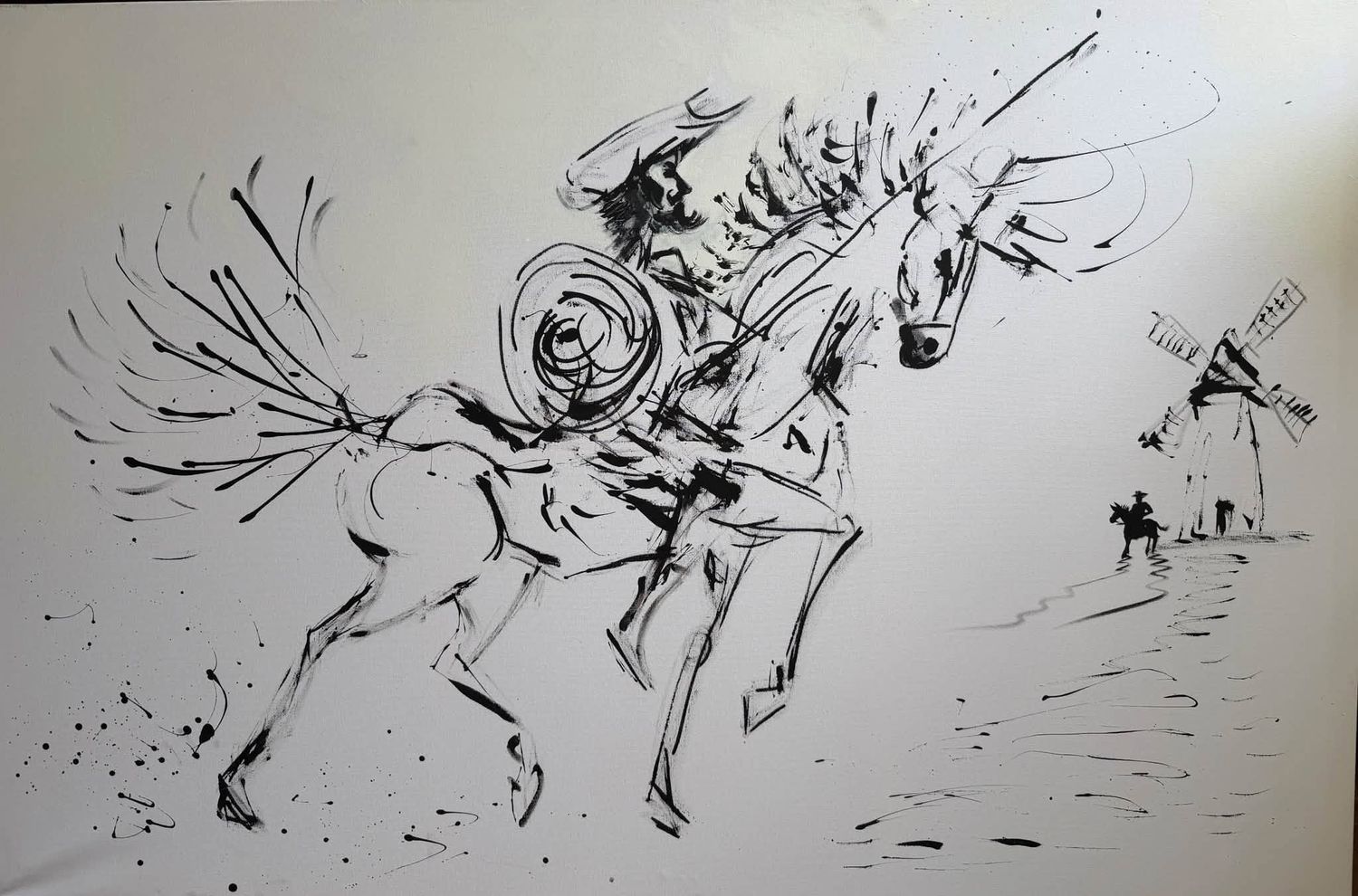 Don Quijote y el Vuelo de los Sueños