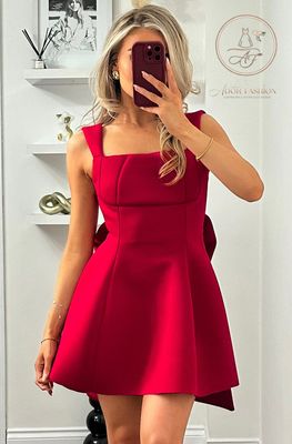 Bow Skater Dress
