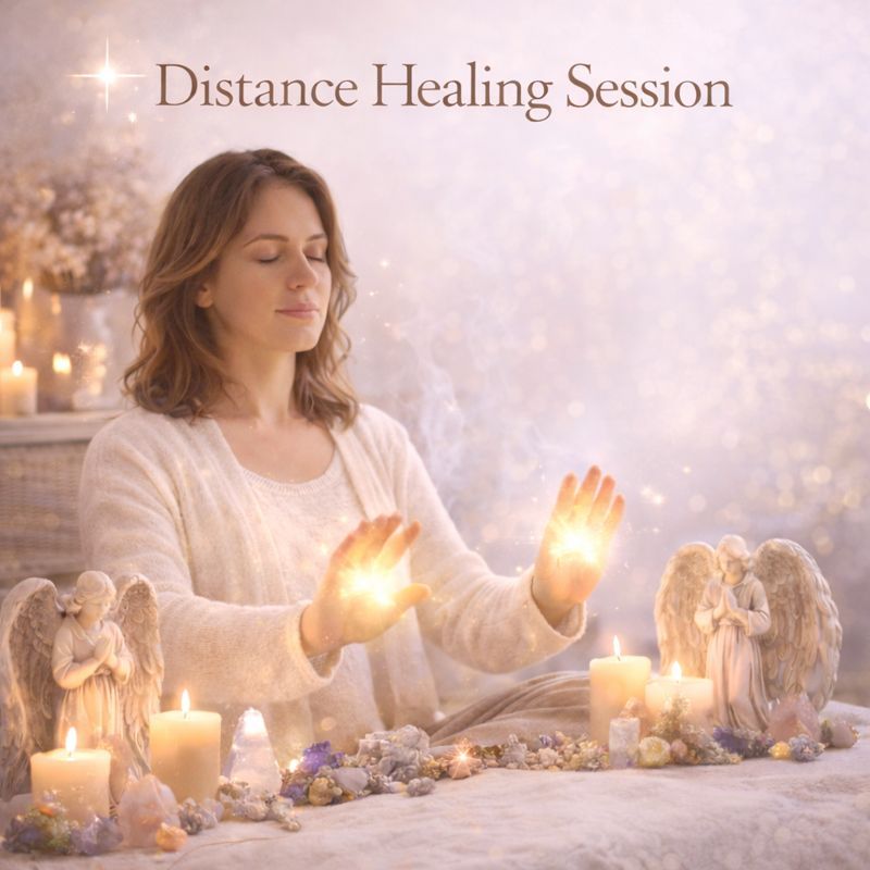 Distance healing session