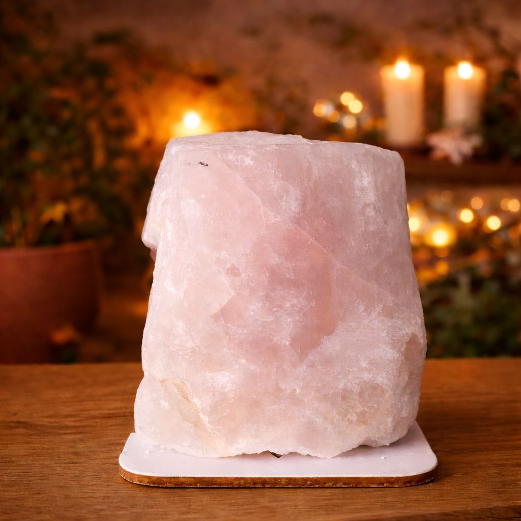 ?Large piece of Rose quartz crystal ?