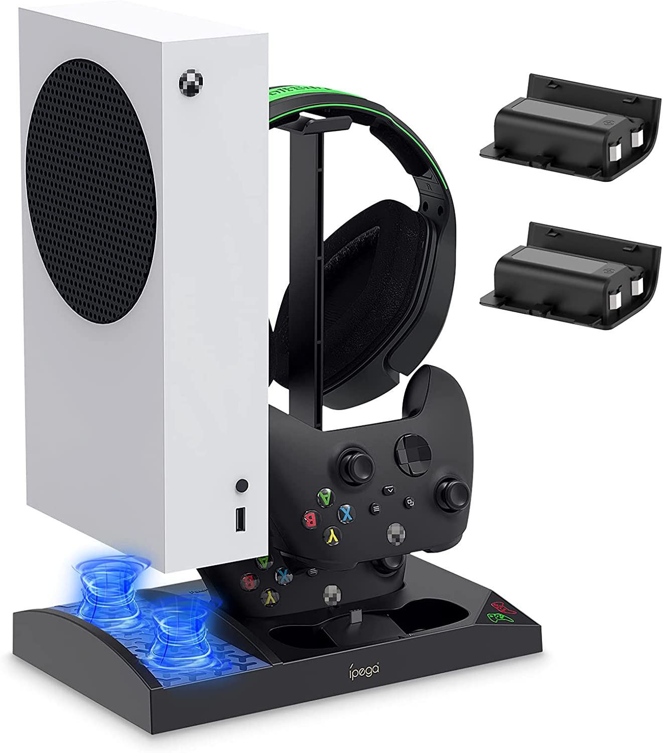 Support de charge avec ventilateur de refroidissement