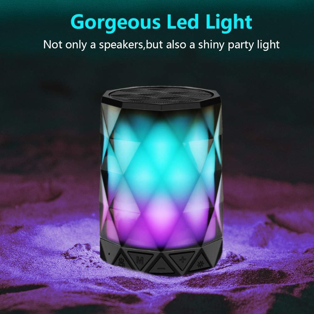 LFS Haut-parleurs Bluetooth portables avec lumières