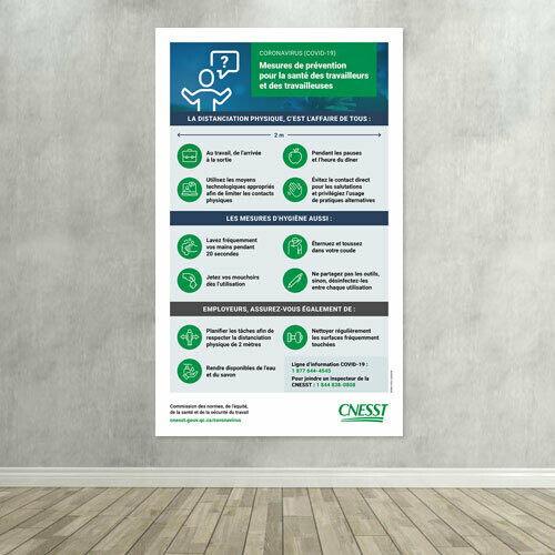 AFFICHE/PANCARTE CNESST