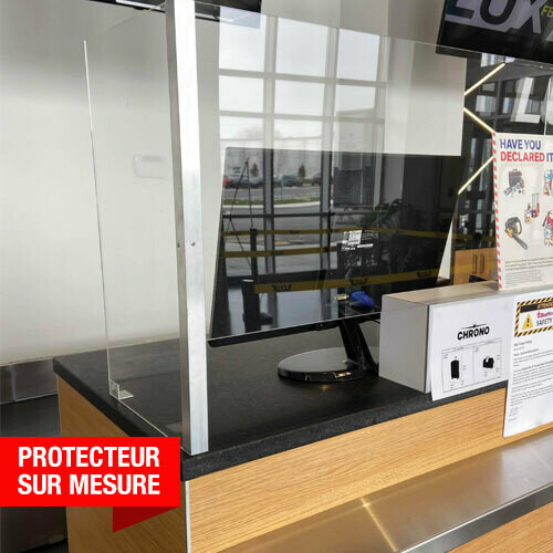 PROTECTEUR EN ACRYLIQUE SUR MESURE