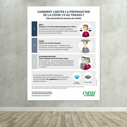 AFFICHE/PANCARTE CNESST 2