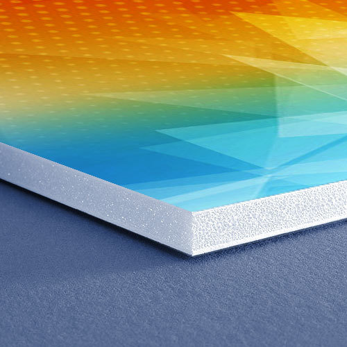 Foam board (carton mousse) 4mm imprimé couleur