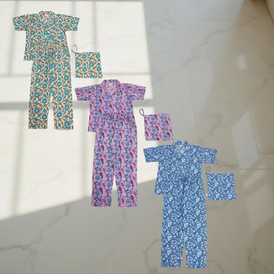 Short Sleeves Pajamas Price 100 AED