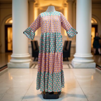 Moon Satin Dress 150 AED