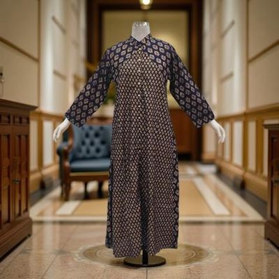 Honey Gold Printed Dress 100 AED