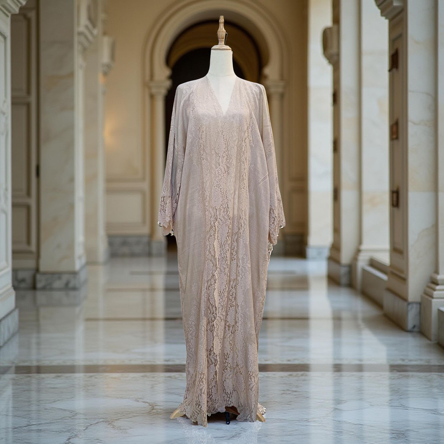 Free Size Kashmir Bisht  57" Long