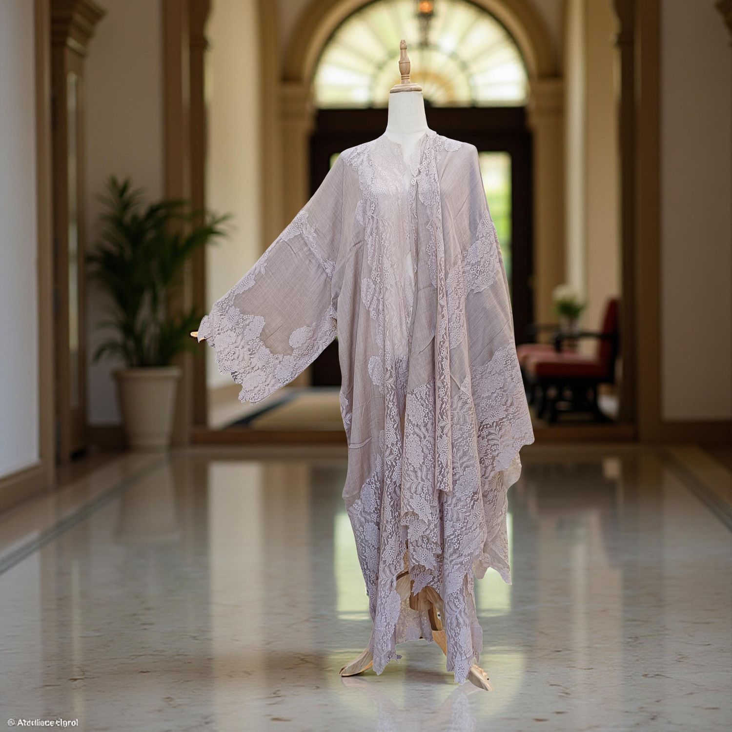 Cashmere Bisht With Sheila