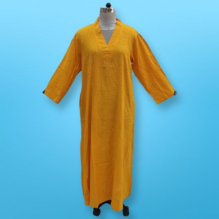 12-13 Year Teena Crystal Cotton Dress 49" Long Jalabiya