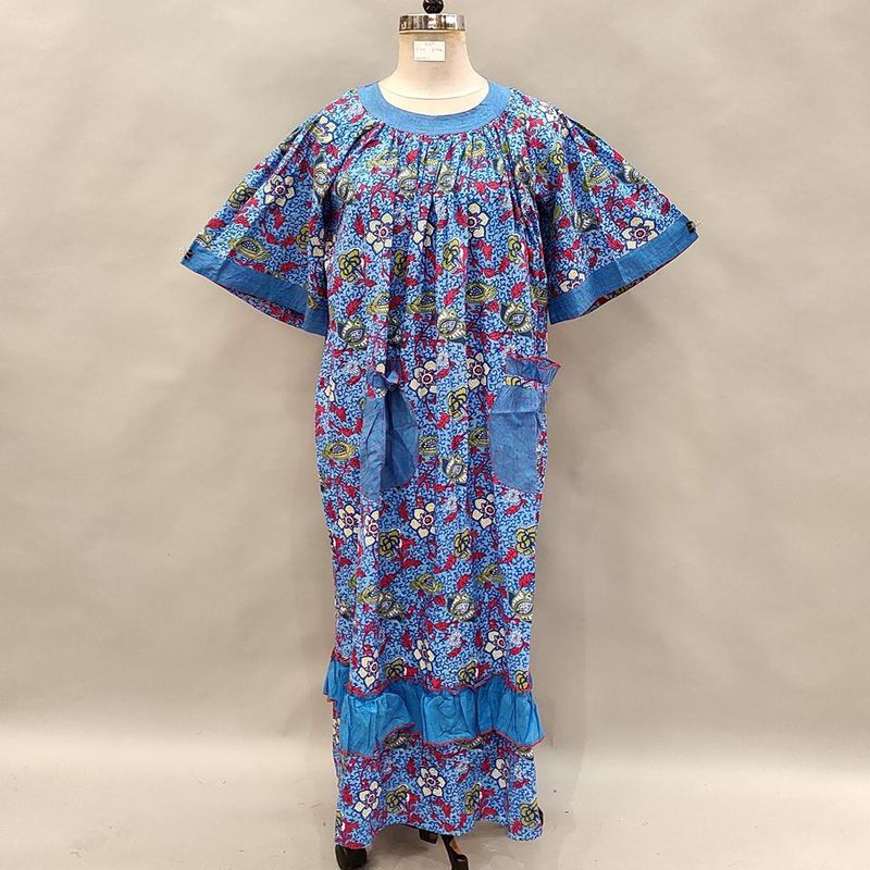 L/XL  Nawaar Cotton Dress 56" Long Jalabiyas