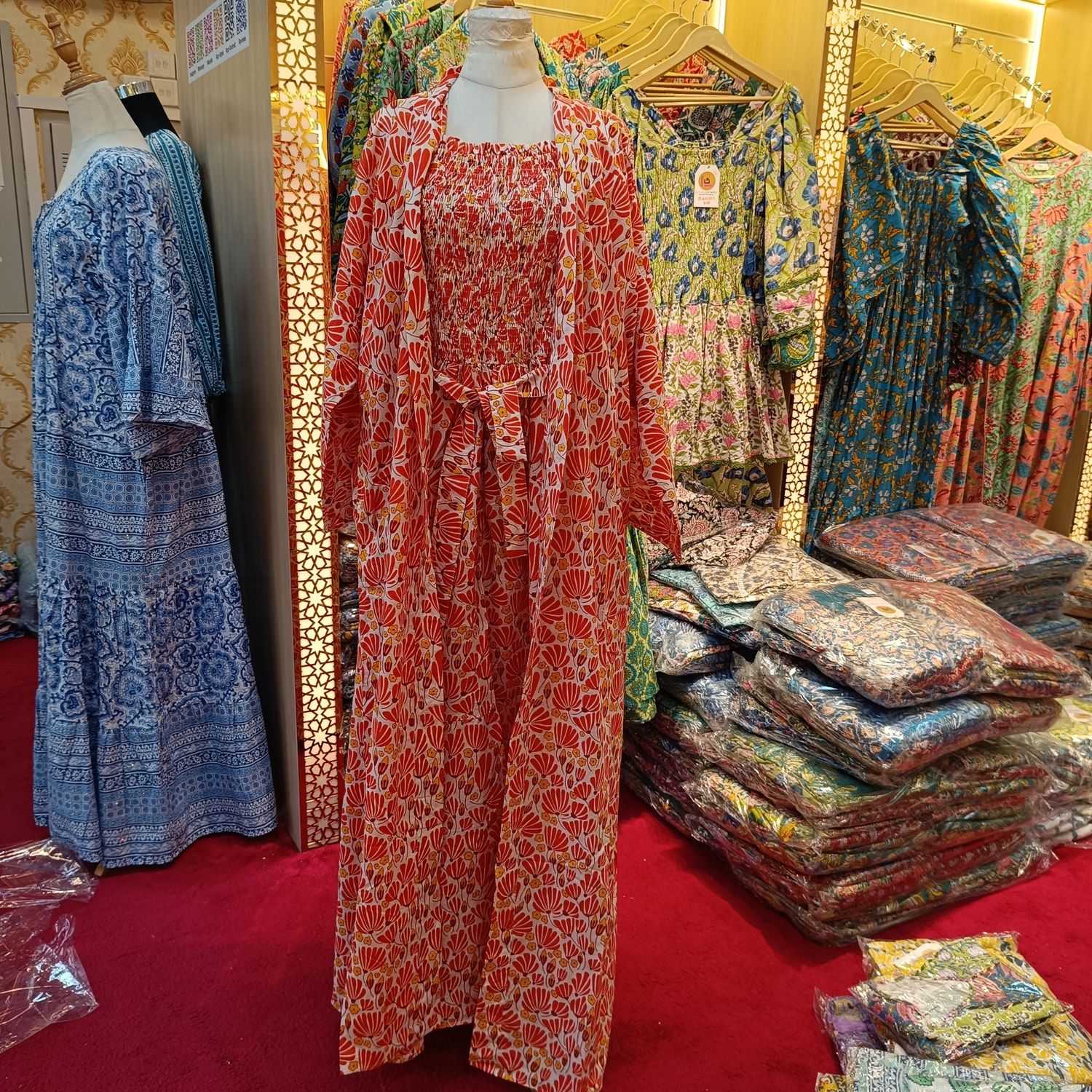 L/XL Cotton Abaya length 57” Long