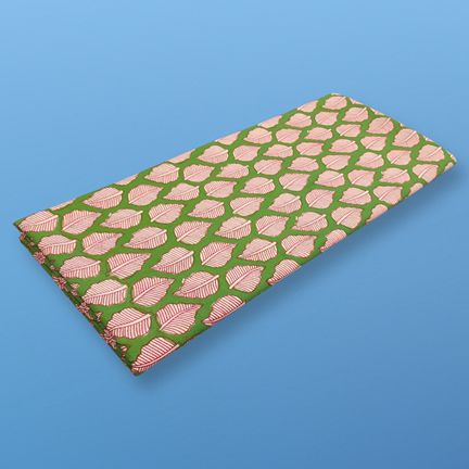 4 Meter Cotton Hand Printed Fabric