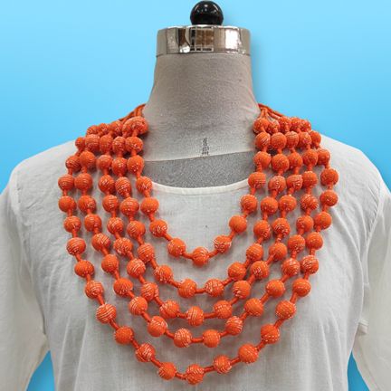 Necklace Cotton Fabric